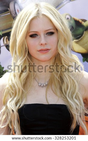 April 30, 2006. Avril Lavigne at the Los Angeles Premiere of DreamWorks\' new computer-animated comedy \