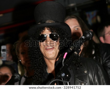 HOLLYWOOD, CALIFORNIA. January 17, 2007. Slash, Ronnie James Dio and Terry Bozzio Inducted into Hollywood\'s RockWalk held at the Guitar Center Hollywood\'s RockWalk in Hollywood, USA.