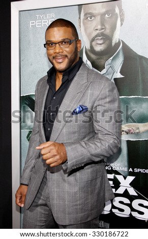 Tyler Perry at the Los Angeles premiere of \'Alex Cross\' held at the ArcLight Cinemas in Los Angeles, USA on October 15, 2012.