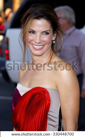 Sandra Bullock at the World premiere of \'All About Steve\' held at the Grauman\'s Chinese Theater in Hollywood, USA on August 26, 2009.