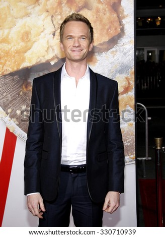 Neil Patrick Harris at the Los Angeles premiere of \'American Reunion\' held at the Grauman\'s Chinese Theatre in Hollywood, USA on March 19, 2012.