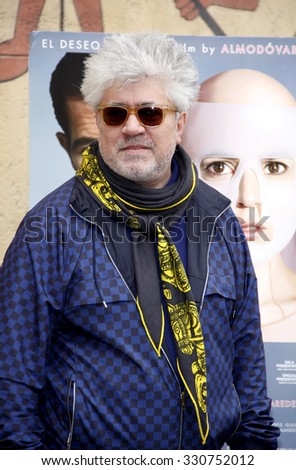 Pedro Almodovar at the 2012 Golden Globe Foreign Language Film Panel Discussion held at the Egyptian Theatre in Hollywood, USA on January 14, 2012.