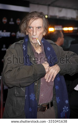 Harry Dean Stanton at the Los Angeles premiere of \