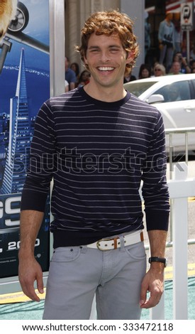 HOLLYWOOD, CALIFORNIA - July 25, 2010. James Marsden at the Los Angeles premiere of \