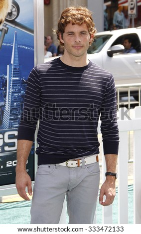 HOLLYWOOD, CALIFORNIA - July 25, 2010. James Marsden at the Los Angeles premiere of \