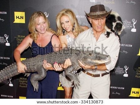 Deborah Gibson and Jack Hanna at the 39th Annual Daytime Emmy Awards held at the Beverly Hilton Hotel in Beverly Hills, USA on June 23, 2012.