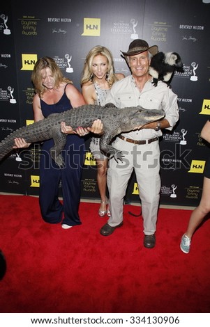 Deborah Gibson and Jack Hanna at the 39th Annual Daytime Emmy Awards held at the Beverly Hilton Hotel in Beverly Hills, USA on June 23, 2012.