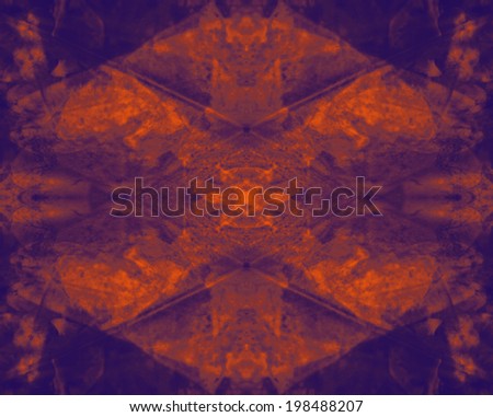 This image is one of a series of kaleidoscopic digital abstracts in varying color relationships.  It\'s intricate and attractive with graphic impact, and can be used as a background or standalone.