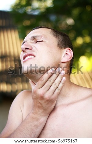 Throat pain