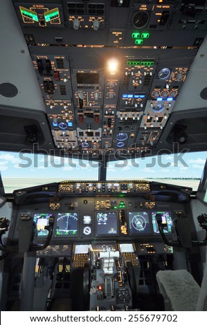 B737 Cockpit - Stock Image - Everypixel