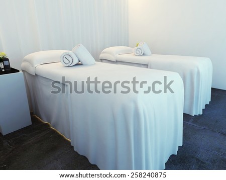 Interior spa, 3d images