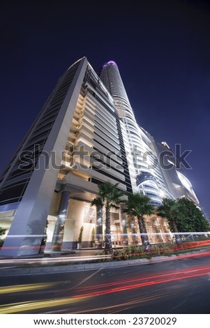 twilight building at Central world ,Bangkok,Thailand