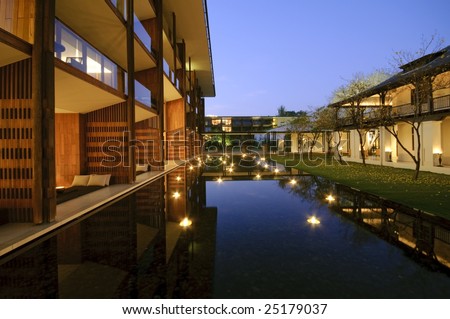 Contemporary Architecture on Contemporary Architecture And Landscape Stock Photo 25179037