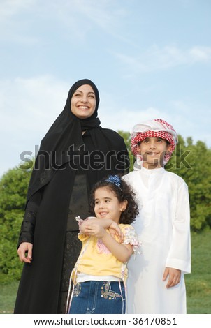 arab family