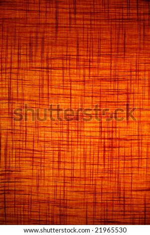 Orange abstract background. Rough material.