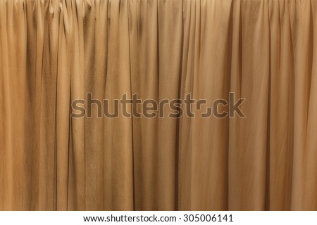Wave Curtain Cloth Fabric Wall Background Texture.