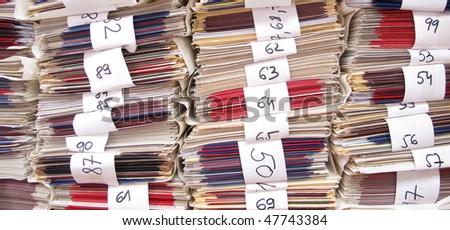 Archives documents files and folders