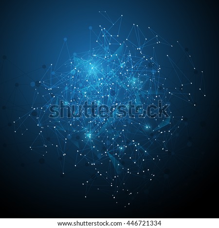 abstract polygonal linear digital texture pattern technology concept background