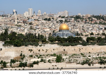 city of Jerusalem, Israel.