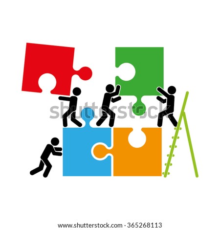puzzle and people vector illustration, puzzle and people  icon eps10, puzzle and people  icon illustration, puzzle and people  icon flat,  puzzle and people icon drawing, puzzle and people icon