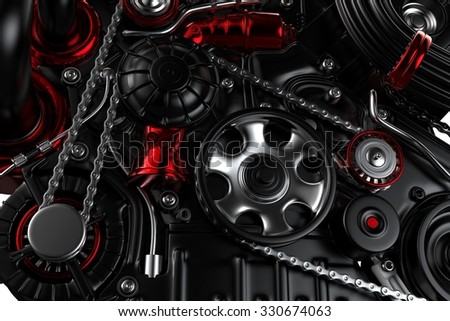 Engine Gears and Chains