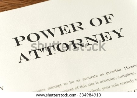 focus on power of attorney