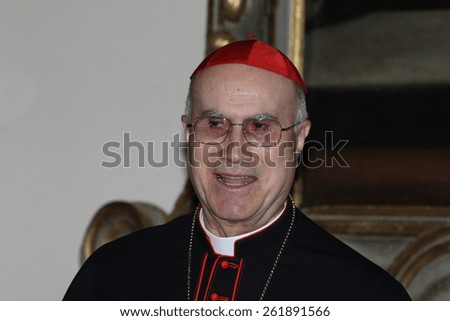 Cardinal Tarcisio Bertone to Montecassino for the celebrations of Saint Benedict March 21, 2010
