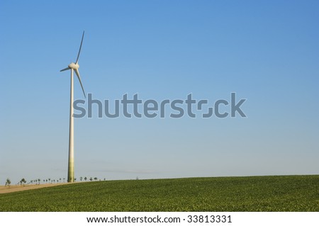 windfarm in central germany
