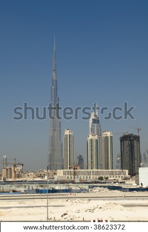 Dubai+skyline+panorama