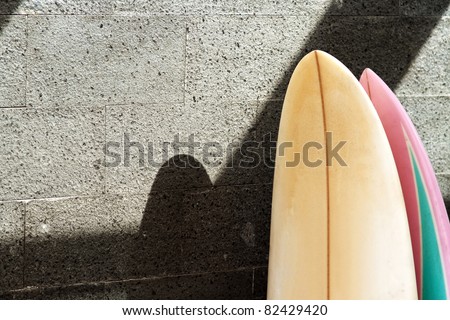 Empty Surfboard