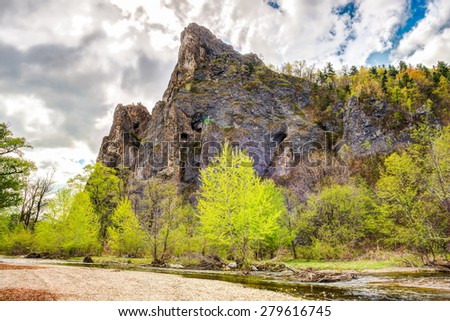 Rock landscape - high dynamic range image