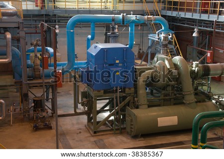 Gas compressor ? utility that increase pressure of gases and consume huge amount of energy