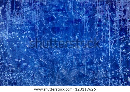abstract Ice texture Winter background