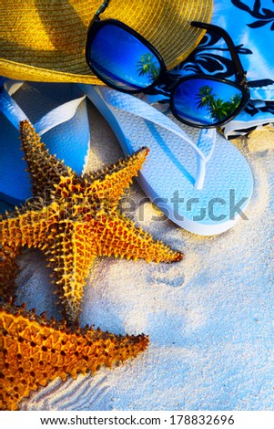 Art Summer holidays sea beach background