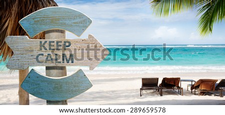 art Beach chair and umbrella on sand beach. Concept for rest, relaxation, holidays, spa, resort.