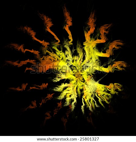 stock photo Abstract tribal sun black background Save to a lightbox 