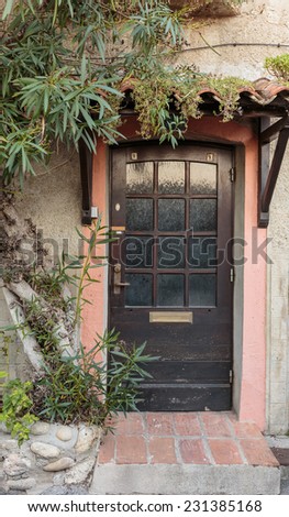 Entrance to the old house