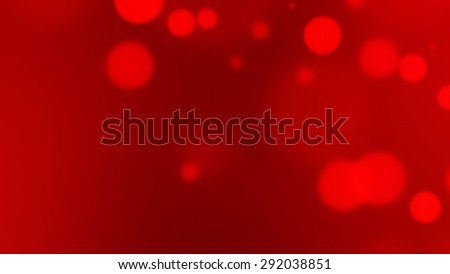 Festive red orange gradient background with defocused lights