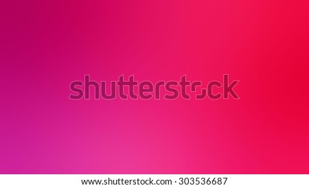 Gradient soft blurred abstract background for your design. Pink red color.