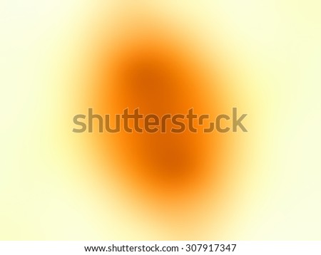 Multicolor yellow blur abstraction with orange gradient oval in center. Blurred background, pattern, wallpaper, smooth gradient texture color. Raster abstract design for your business.
