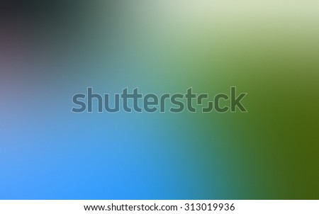 Multicolor blue, green, yellow blur abstraction. Blurred background, pattern, wallpaper, smooth gradient texture color. Raster abstract design for your business.