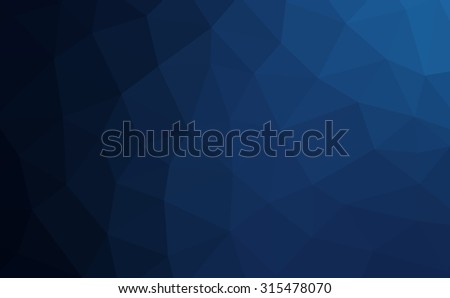 Multicolor dark blue gradient geometric pattern. Triangles background. Polygonal raster abstract for your design. Cool background image for websites.