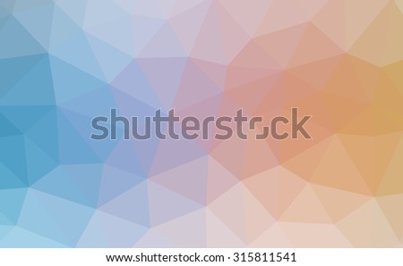 multicolor gradient geometric pattern with main red color. Triangles background. Polygonal raster abstract for your design. Cool background image for websites.