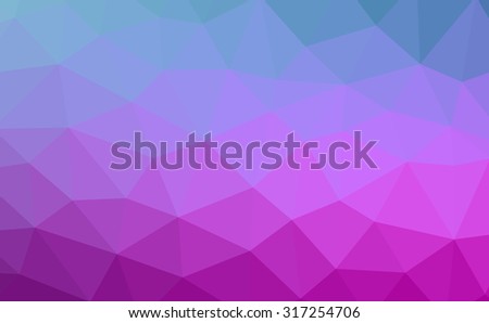 Multicolor dark purple, blue gradient geometric pattern. Triangles background. Polygonal raster abstract for your design. Cool background image for websites.