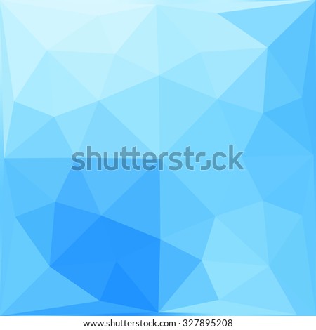 Multicolor blue gradient geometric pattern. Triangles background. Polygonal raster abstract for your design. Cool background image for websites.