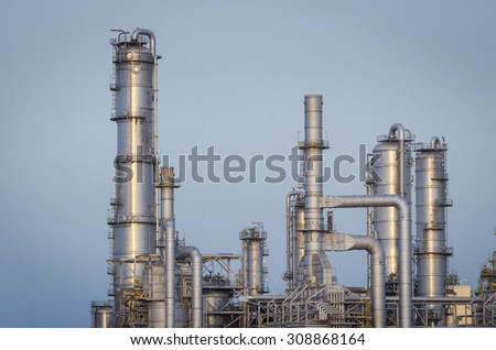Oil Refinery factory , petrochemical plant , Petroleum , Chemical Industry