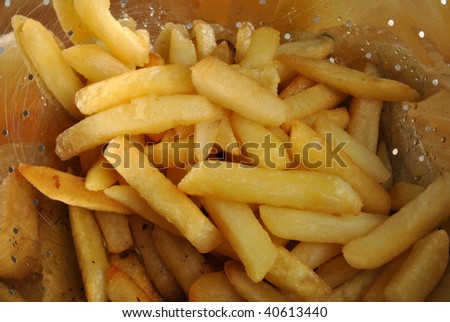 some healthy, delicious organic deep fried chips