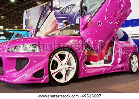 stock photo BUDAPEST MARCH 19 Suki's car Honda s2000 from Fast and 