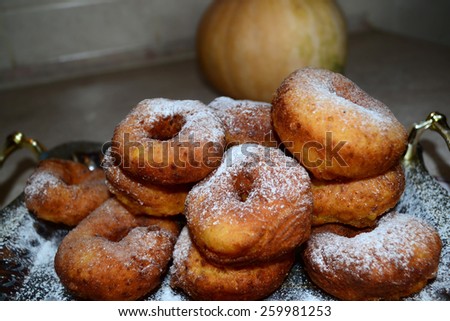baking donuts