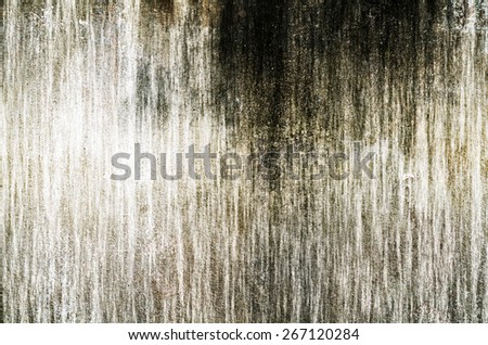 Exotic Scary Scratch on Dirty Lichen Stain House Wall Vintage Dark - Abstract Texture Background
